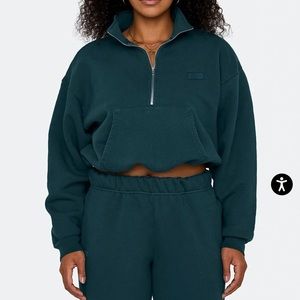 SETactive Half-Zip Sweatshirt in Jersey - Small